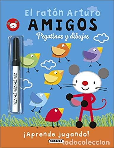 Libros: Amigos. Pegatinas y dibujos (El rat&oacute;n Arturo) - Foto 1