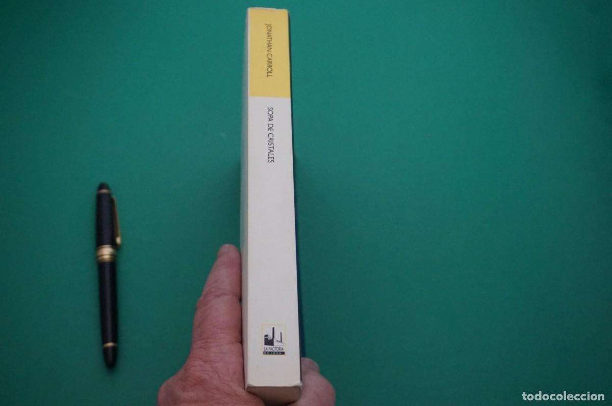 Libros: AMF-27G/ SOPA DE CRISTALES - JONATHAN CARROLL / LA FACTORIA DE IDEAS - Foto 6