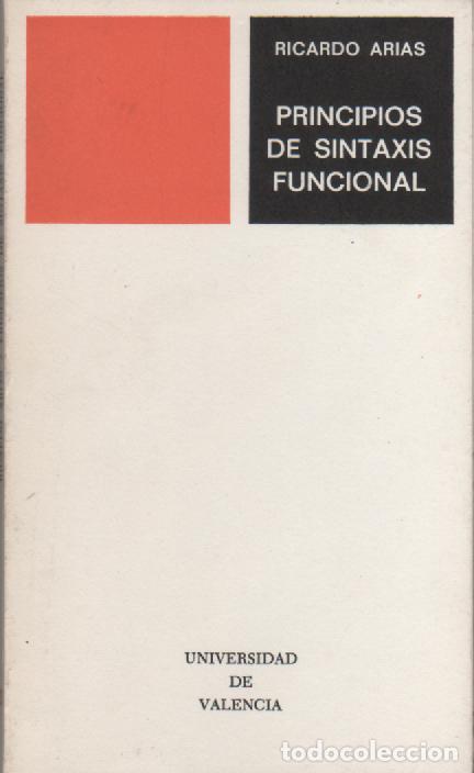 Libros: Principios de sintaxis funcional - ARIAS, Ricardo - Foto 1