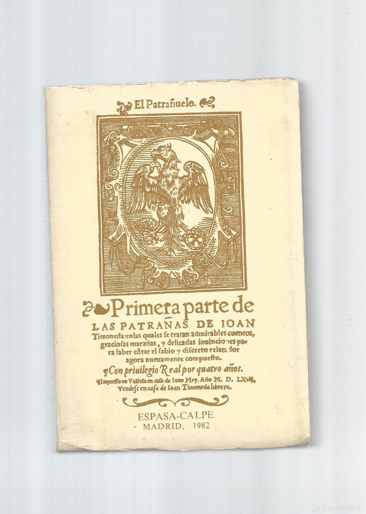 Libros: El patra&ntilde;uelo. - TIMONEDA, Juan: - Foto 1