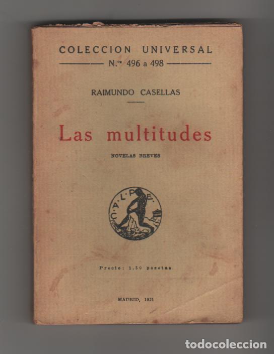 Libros: Las multitudes - CASELLAS, Raimundo - Foto 1