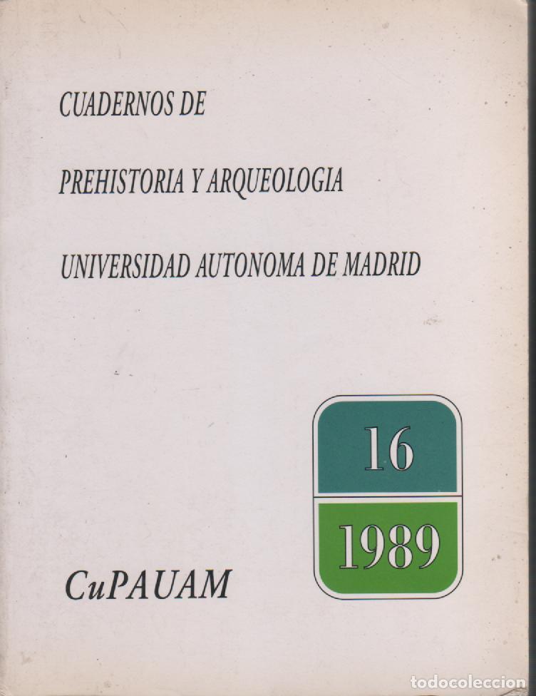 Libros: Cuadernos de prehistoria y arqueolog&iacute;a, n&ordm; 16 - Foto 1