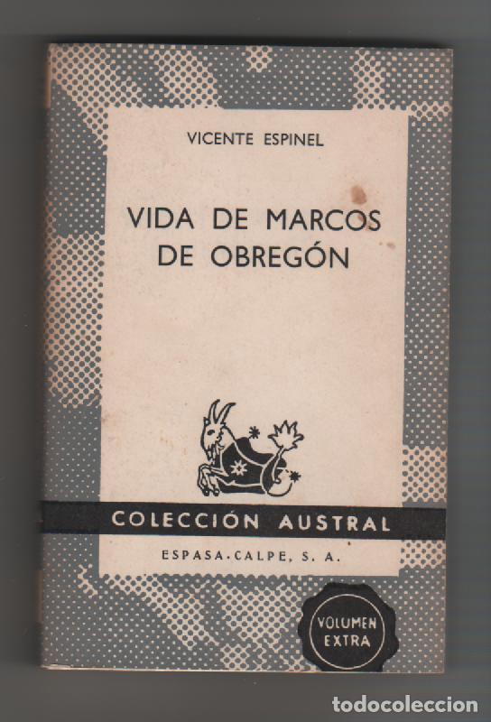 Libros: Vida de Marcos de Obreg&oacute;n - ESPINEL, Vicente - Foto 1