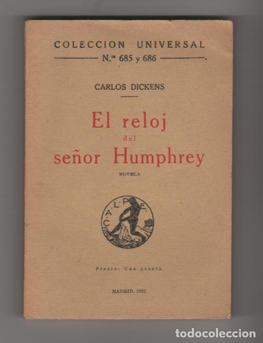 Libros: El reloj del se&ntilde;or Humphrey - DICKENS, Carlos - Foto 1