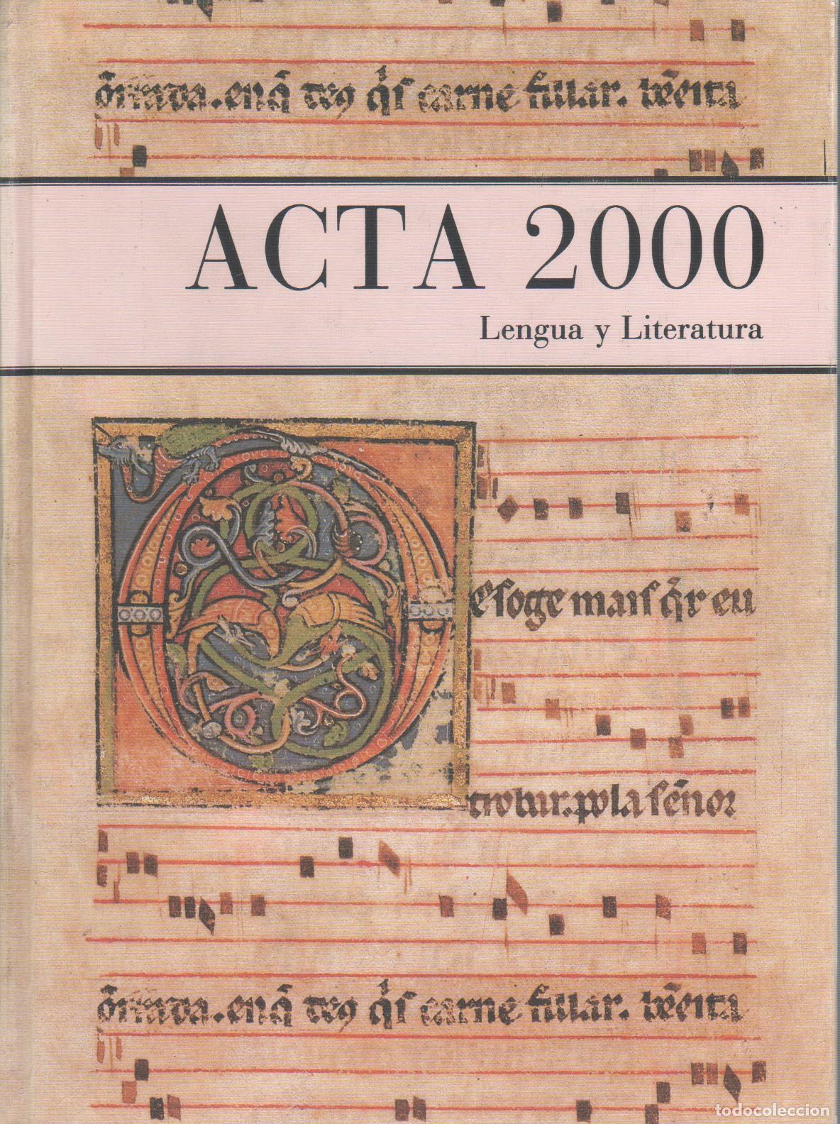 Libros: Acta 2000. Lengua y literatura - VV.AA - Foto 1