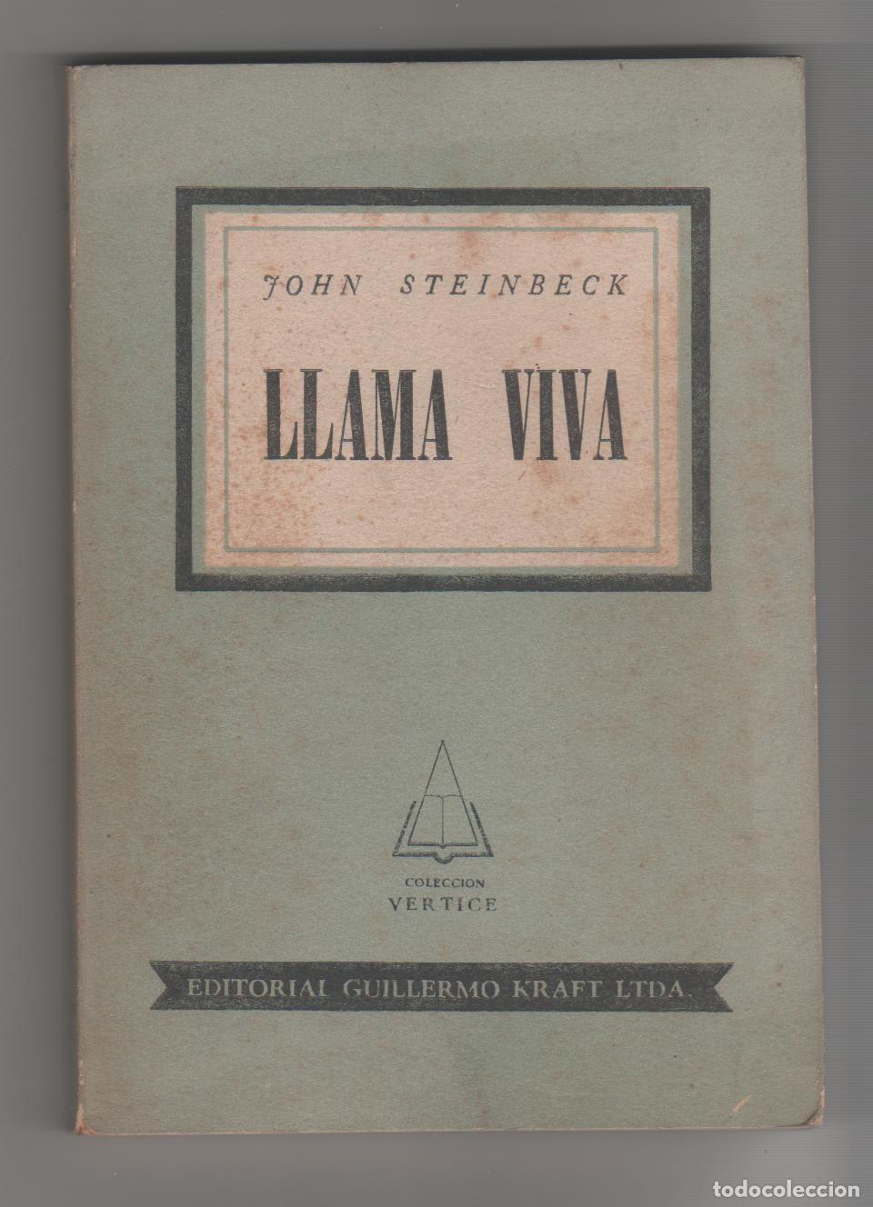 Libros: Llama viva - STEINBECK, John - Foto 1