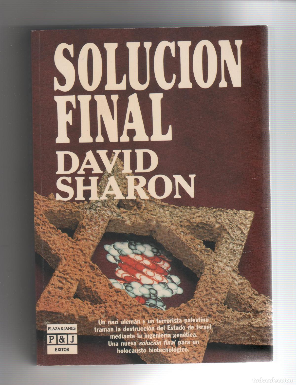 Libros: Soluci&oacute;n final. - SHARON, David: - Foto 1