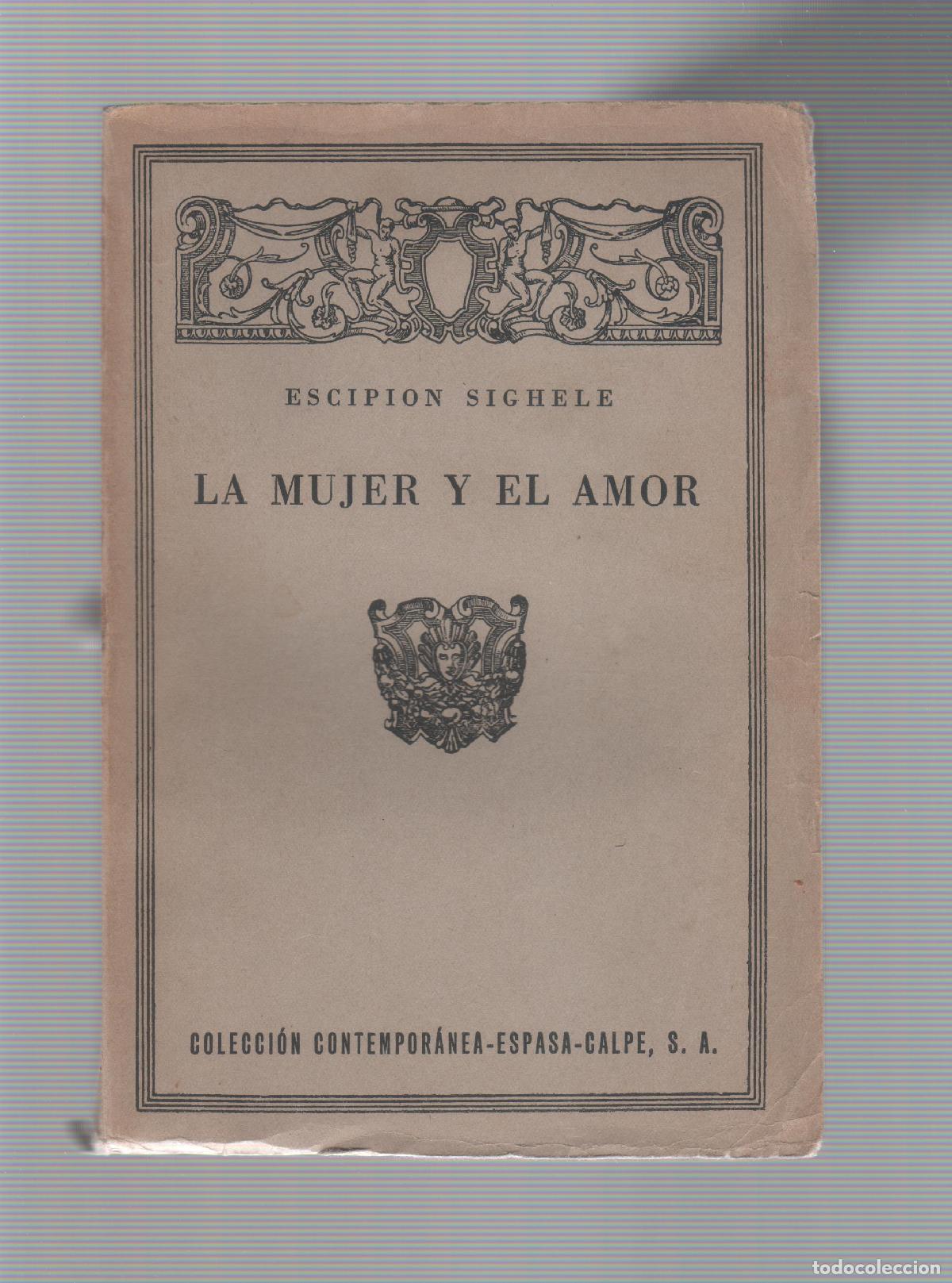 Libros: La mujer y el amor. - SIGHELE, Escipion: - Foto 1