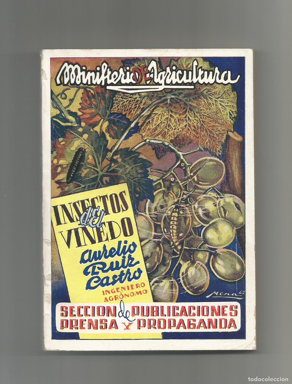 Libros: Insectos del vi&ntilde;edo. - RUIZ CASTRO, Aurelio: - Foto 1