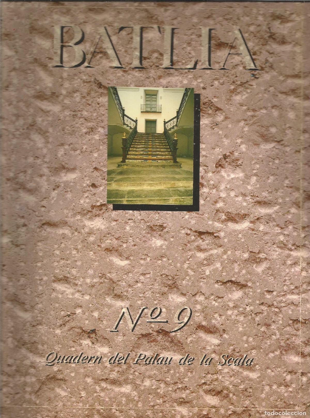 Libros: Batlia n&ordm; 9. Quadern del Palau de la Scala. - Foto 1
