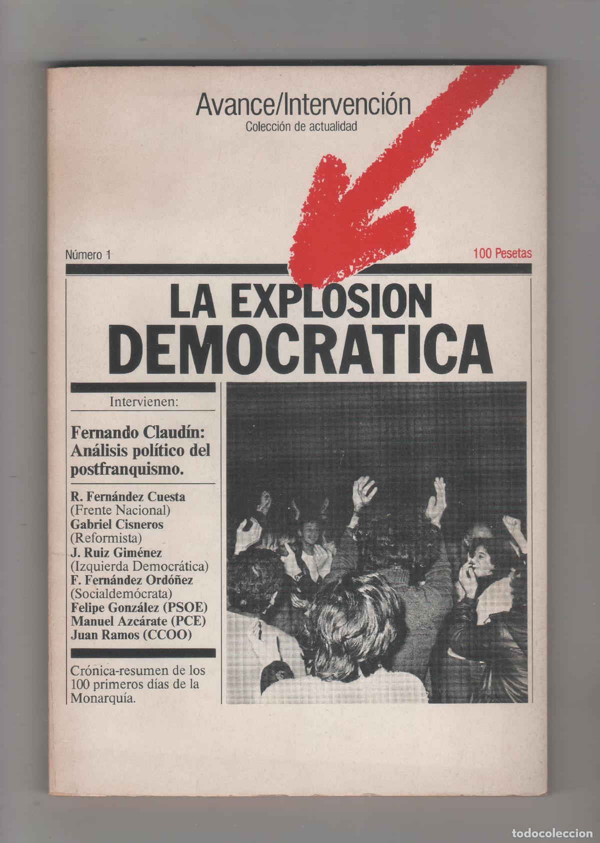 Libros: La explosi&oacute;n democr&aacute;tica. - VV.AA.: - Foto 1