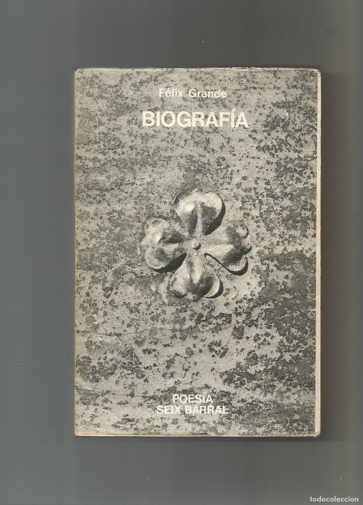 Libros: Biograf&iacute;a. - GRANDE, F&eacute;lix: - Foto 1