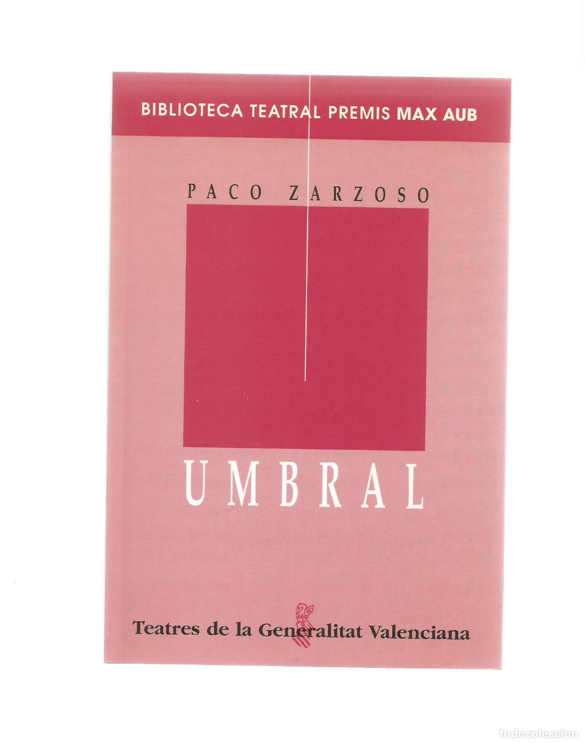 Libros: Umbral. - ZARZOSO, Paco: - Foto 1