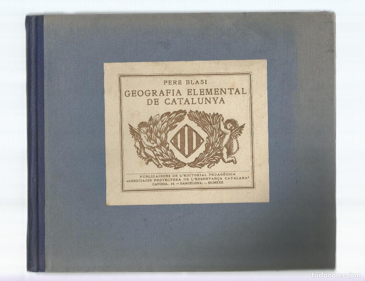 Libros: Geografia elemental de Catalunya. - BLASI, Pere: - Foto 1