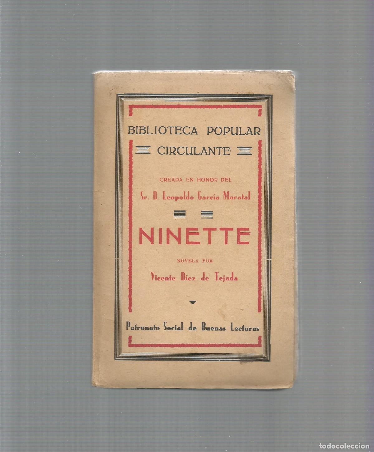 Libros: Ninete. - D&Iacute;EZ DE TEJADA, Vicente: - Foto 1