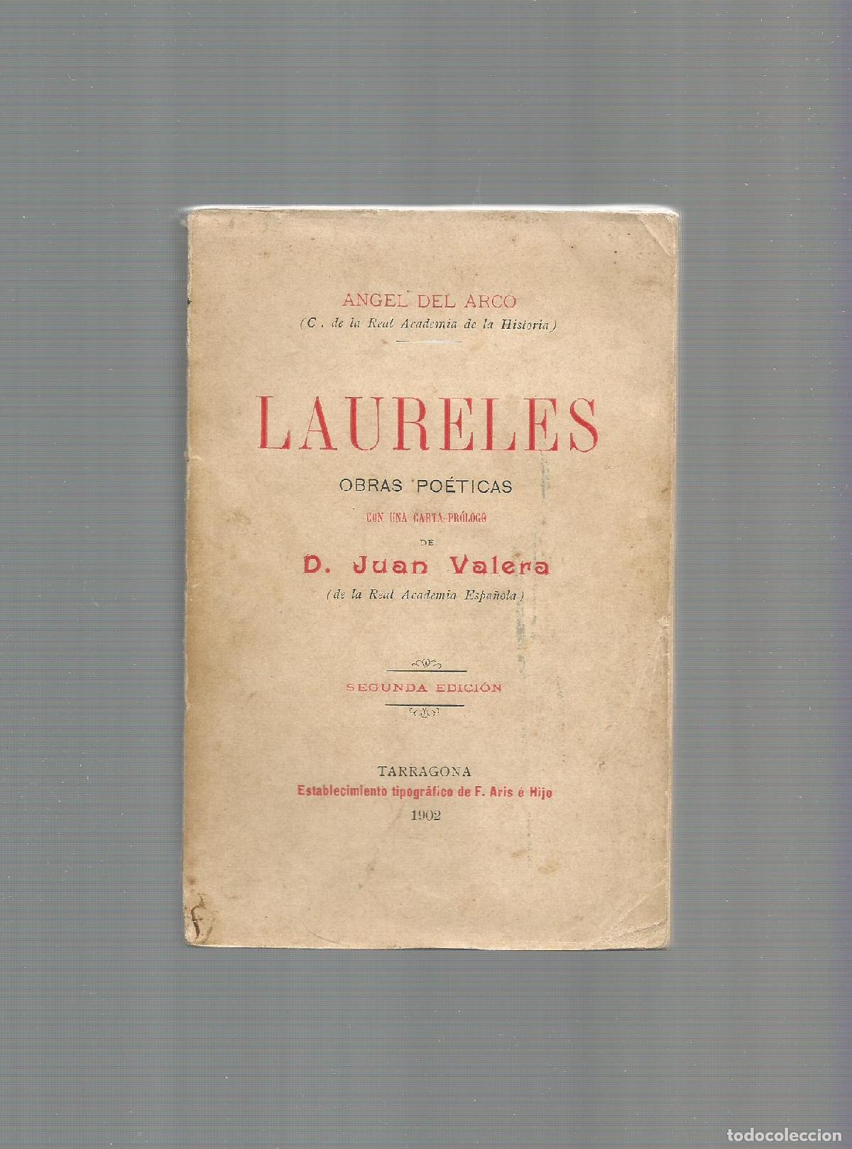 Libros: Laureles. Obras po&eacute;ticas. - VALERA, Juan: - Foto 1