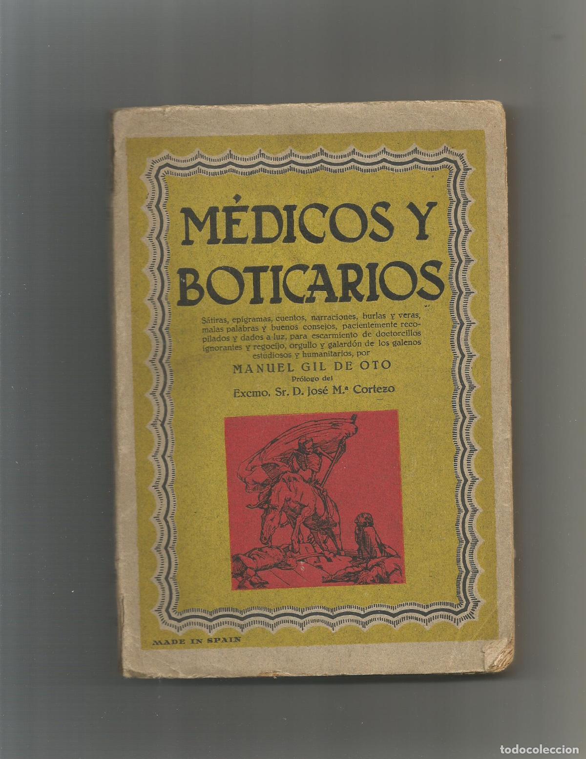Libros: M&eacute;dicos y Boticarios. - GIL DE OTO, Manuel: - Foto 1