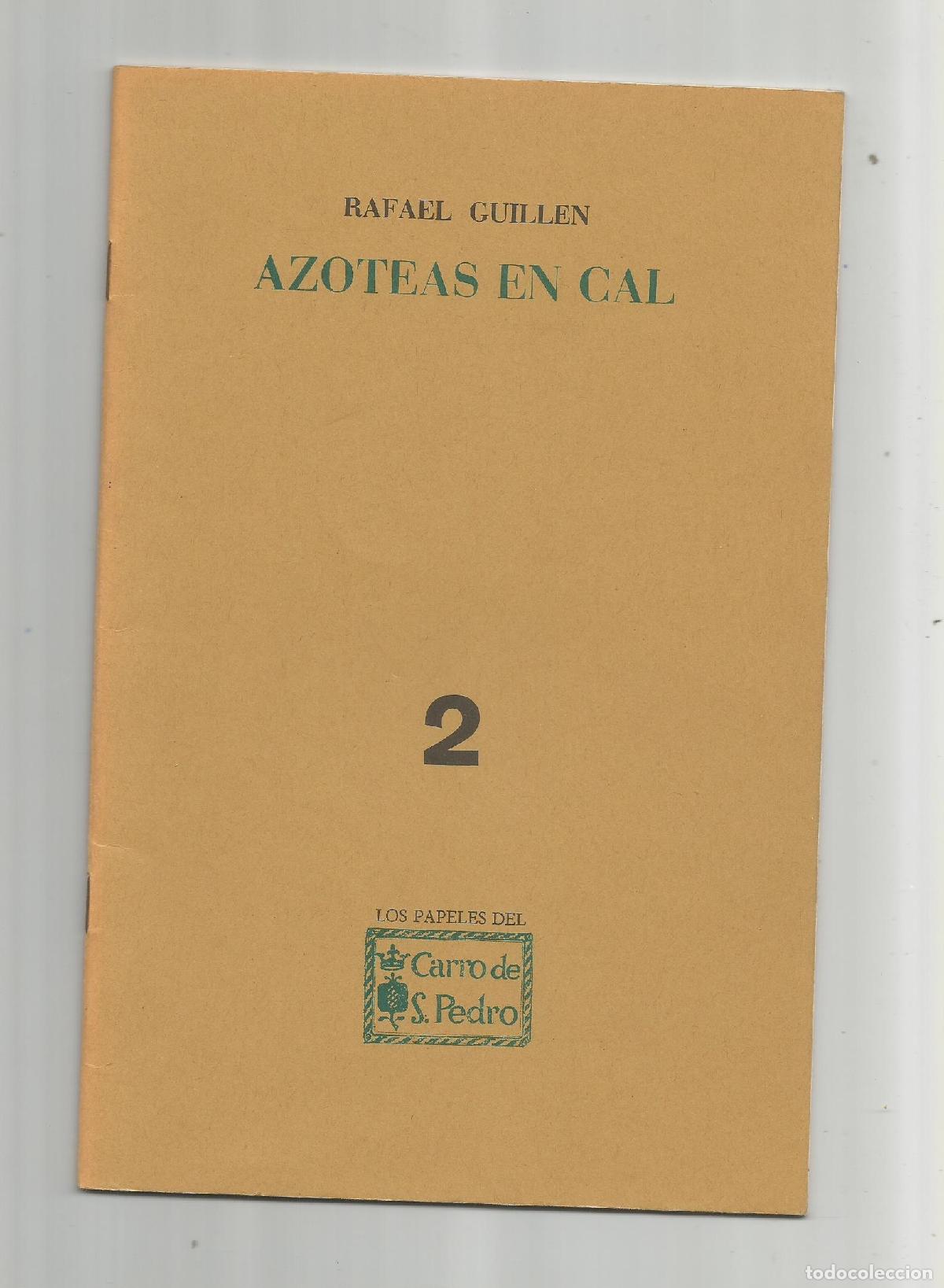 Libros: Azoteas en cal. - GUILL&Eacute;N, Rafael: - Foto 1