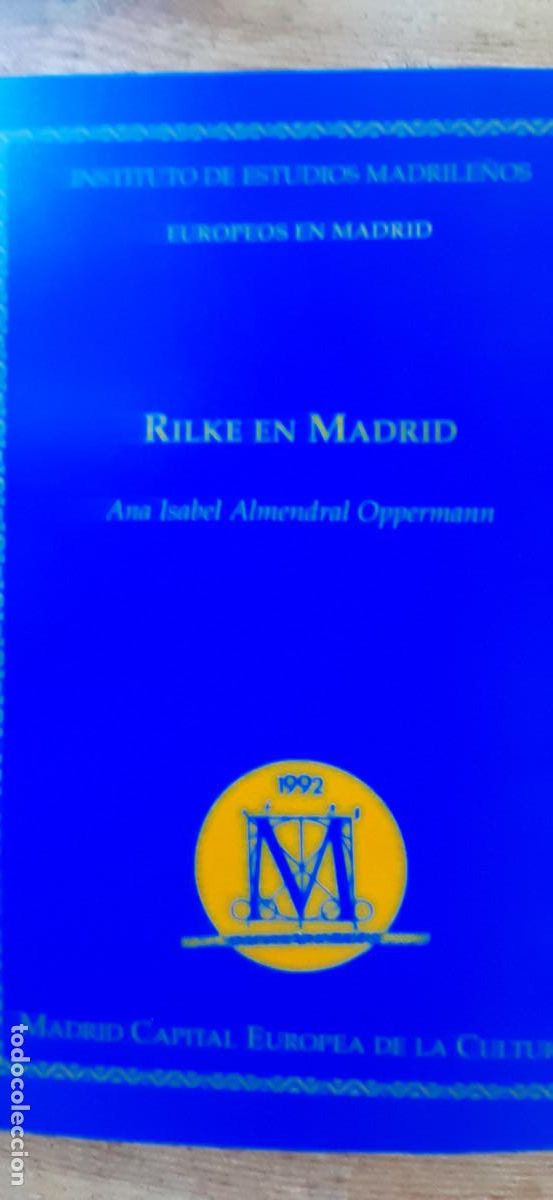 Libros: Rilke en Madrid. - Foto 1