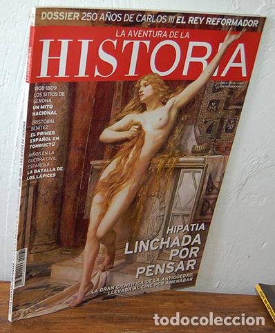 B&uuml;cher: LA AVENTURA DE LA HISTORIA N&ordm; 131. A&ntilde;o 11, 2009. Hipatia linchada por pensar. La gran cient&iacute;fica de