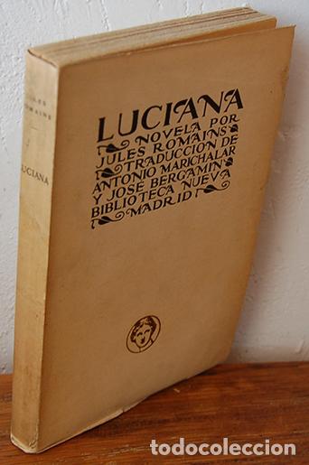 Libros: LUCIANA - JULES ROMAINS - Foto 1