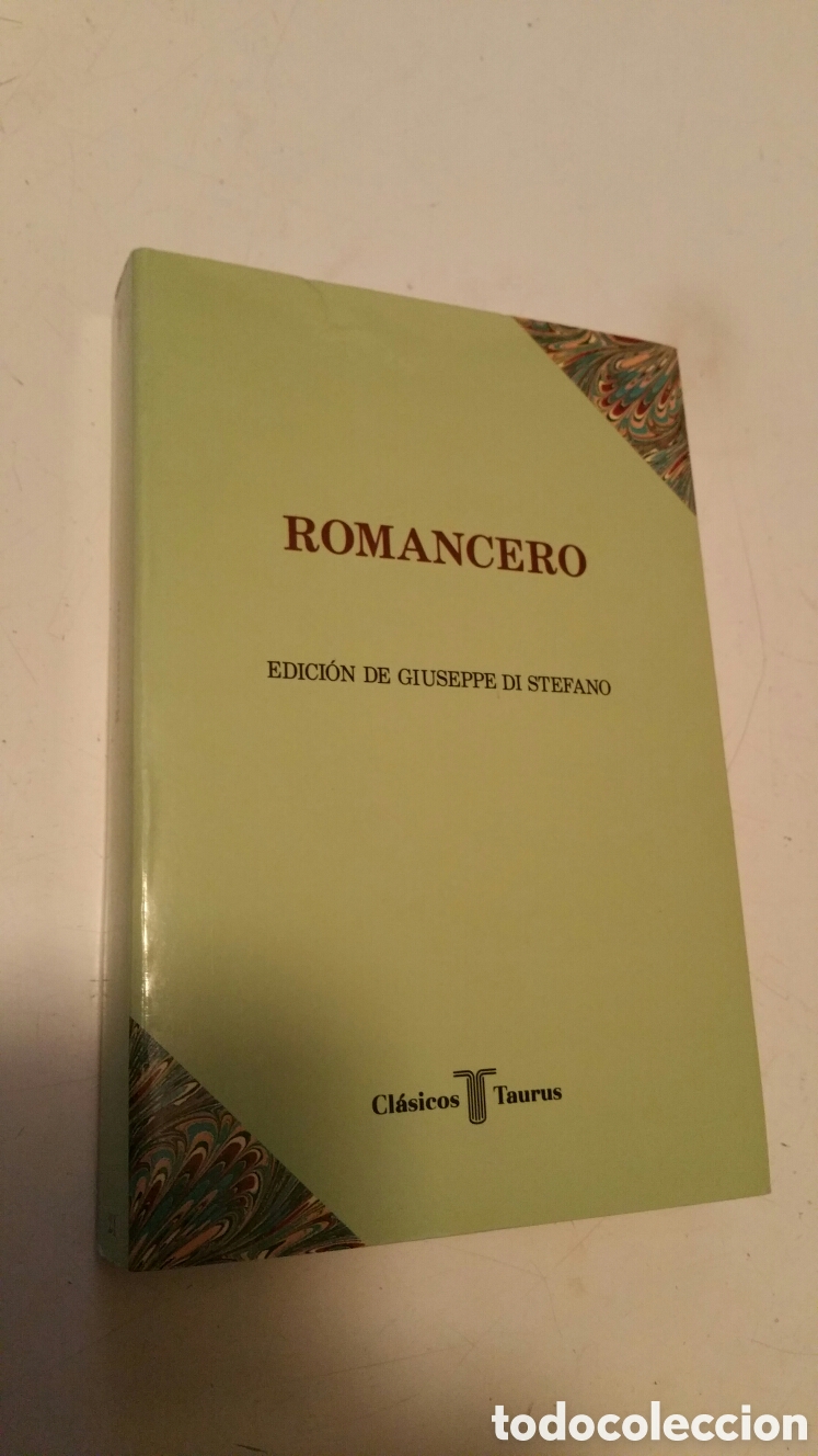Libros: Romancero. Giuseppe di Stefano, ediciones Taurus, 1993 - Foto 1