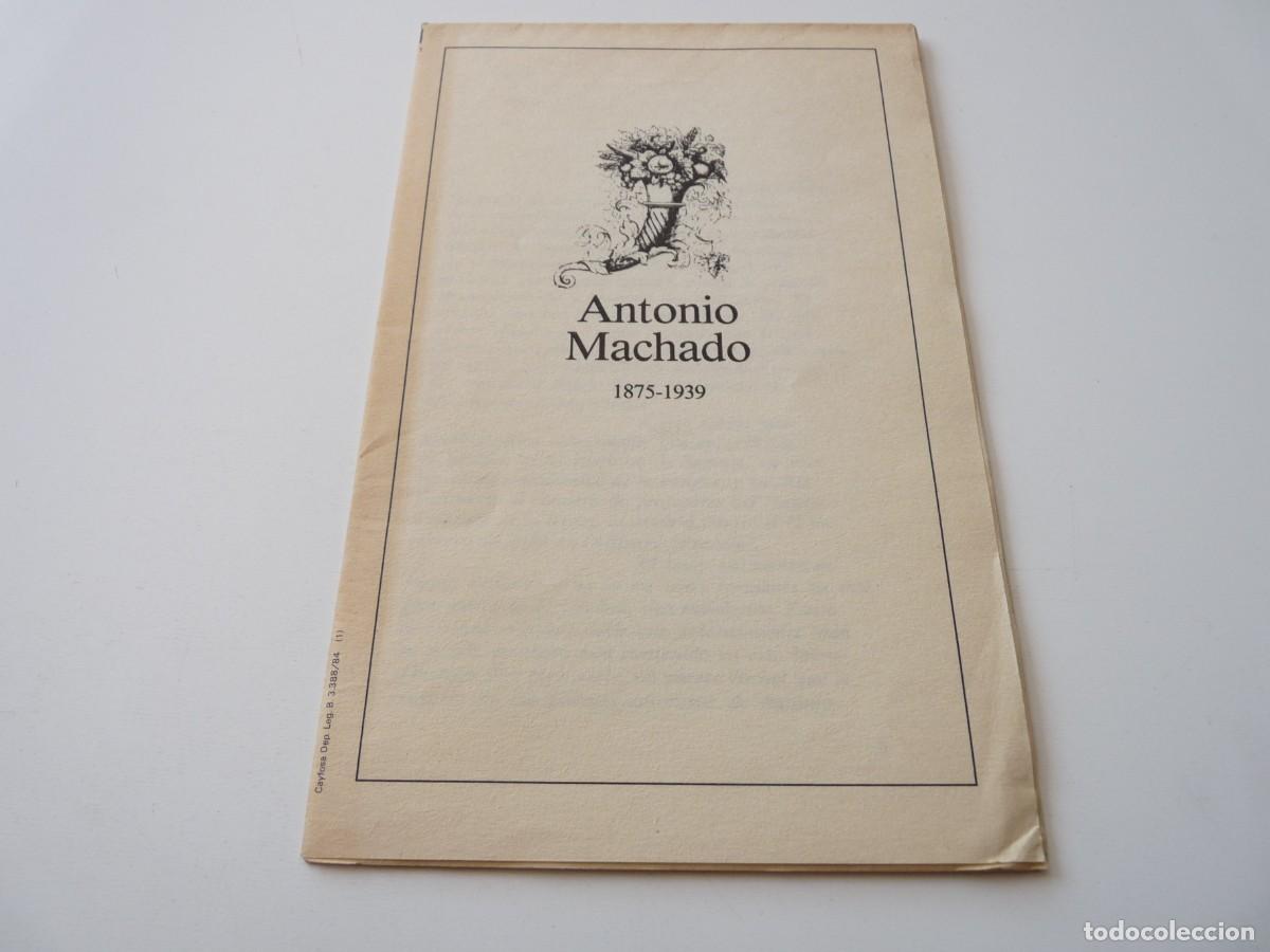 Libros: ANTONIO MACHADO 1875-1939 REF: 2-246 - Foto 1
