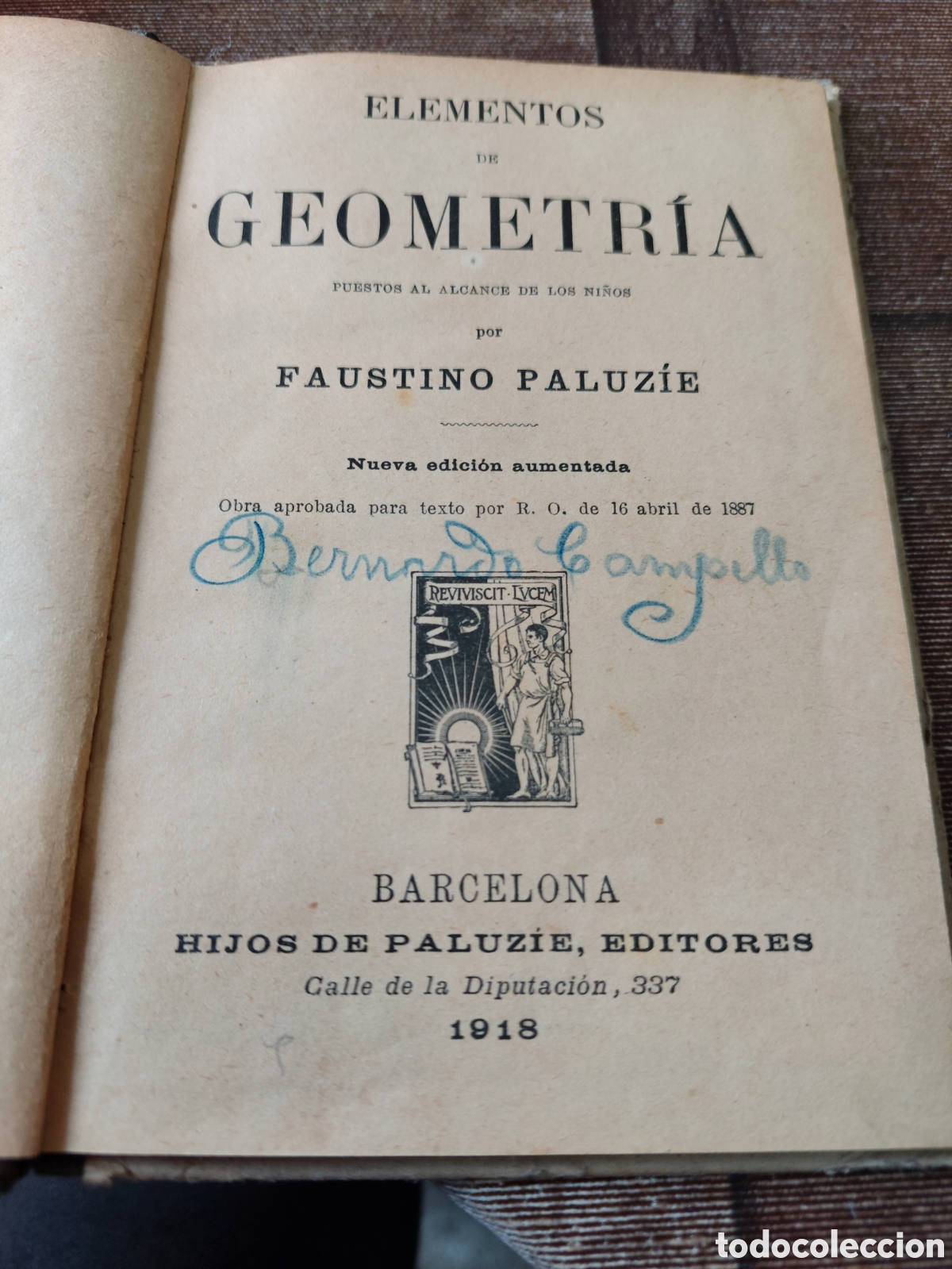 Libros: GEOMETRIA Faustino P. - Foto 2