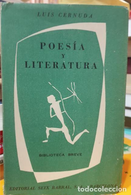 Libros: Poes&iacute;a y Literatura. - CERNUDA, Luis. - Foto 1