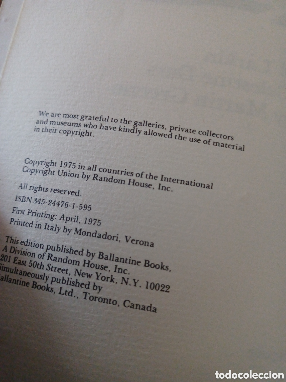 Libros: Barybook 303. Rousseau David Larkin Ballantine Book - Foto 3