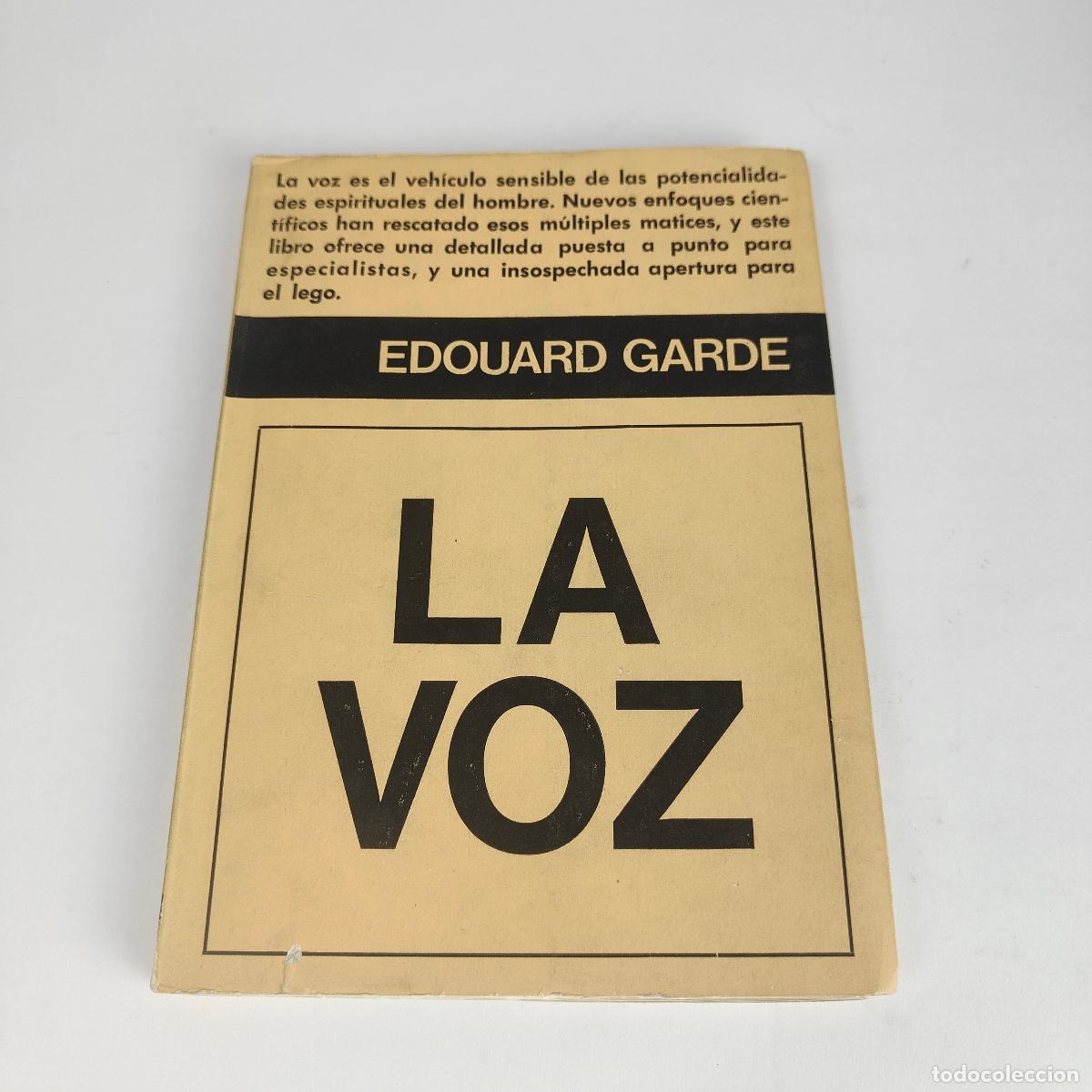 Libros: La voz - Garde, Edouard - Foto 1