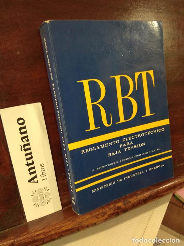 Libros: RBT - Reglamento electrotecnico para la tensi&oacute;n - Foto 1
