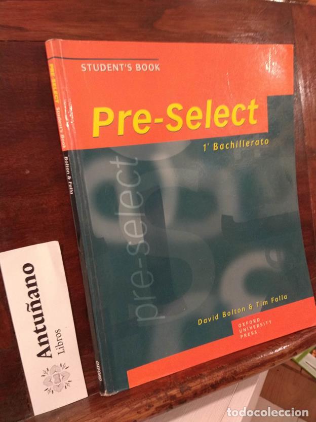 Libros: Pre-Select 1&ordm; Bachillerato - Foto 1