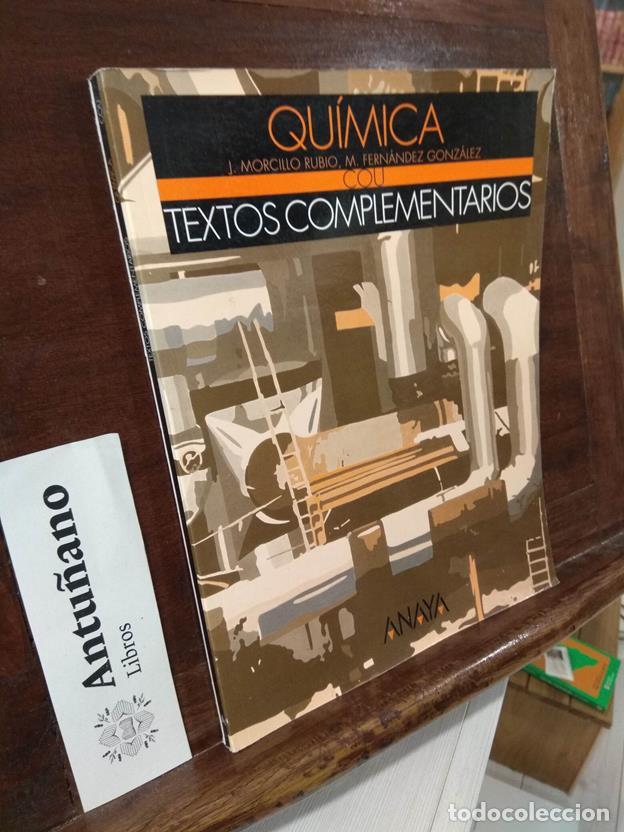 Libri di seconda mano: Qu&iacute;mica COU Textos complementarios