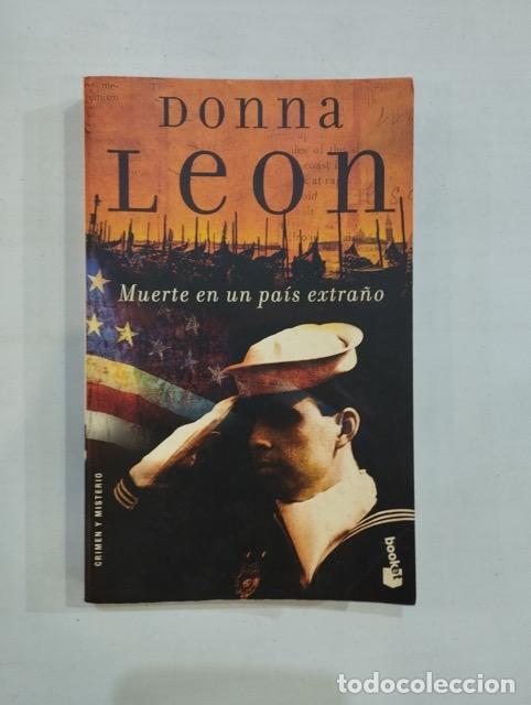 Libros: Donna Leon - Muerte en un pa&iacute;s extra&ntilde;o - Foto 1