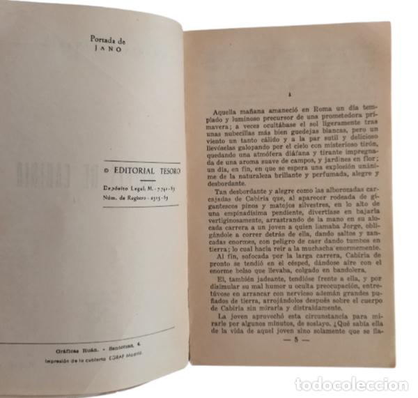 Libros: LAS NOCHES DE CABIRIA / MOLINARI. EDITORIAL TESORO 1963. - Foto 2