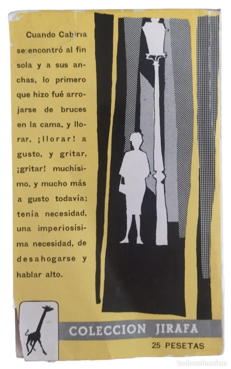 Libros: LAS NOCHES DE CABIRIA / MOLINARI. EDITORIAL TESORO 1963. - Foto 4