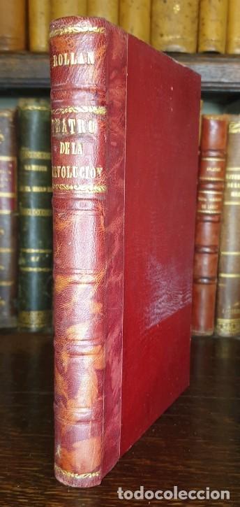 Libros: TEATRO DE LA REVOLUCI&Oacute;N. DANTON Y LOS LOBOS. - ROLLAND, Romain. - Foto 2