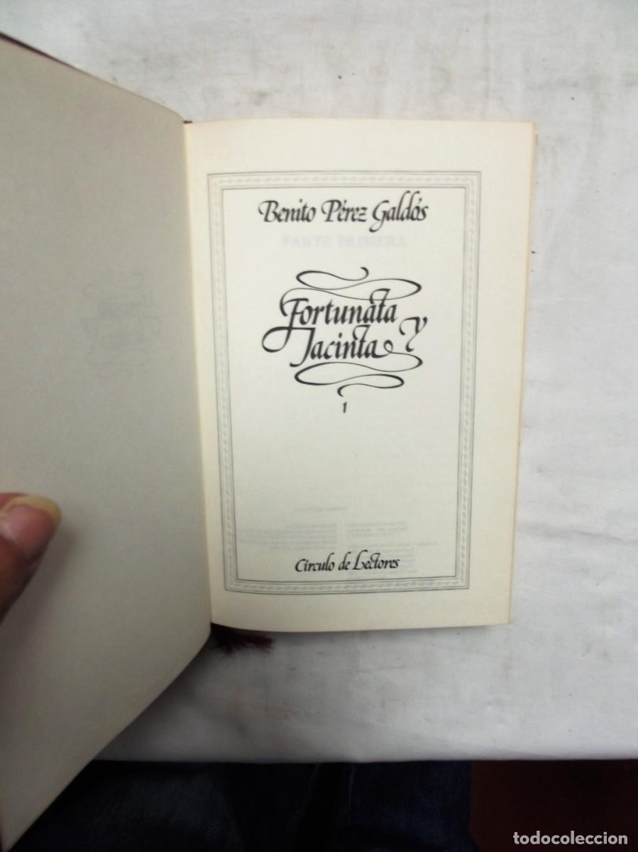 Libros: FORTUNATA Y JACINTA DE BENITO PEREZ GALDOS - Foto 2