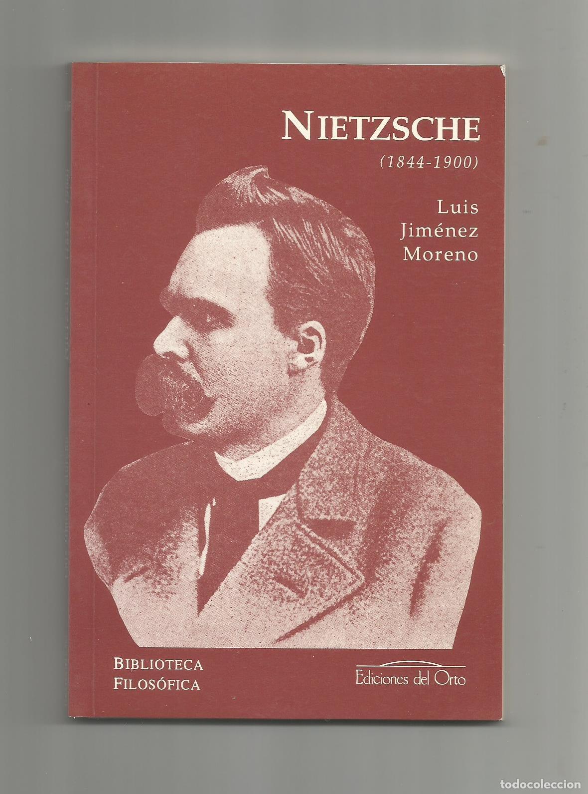 Libros: Friedrich Nietzsche (1844-1900). - JIM&Eacute;NEZ MORENO, Luis: - Foto 1