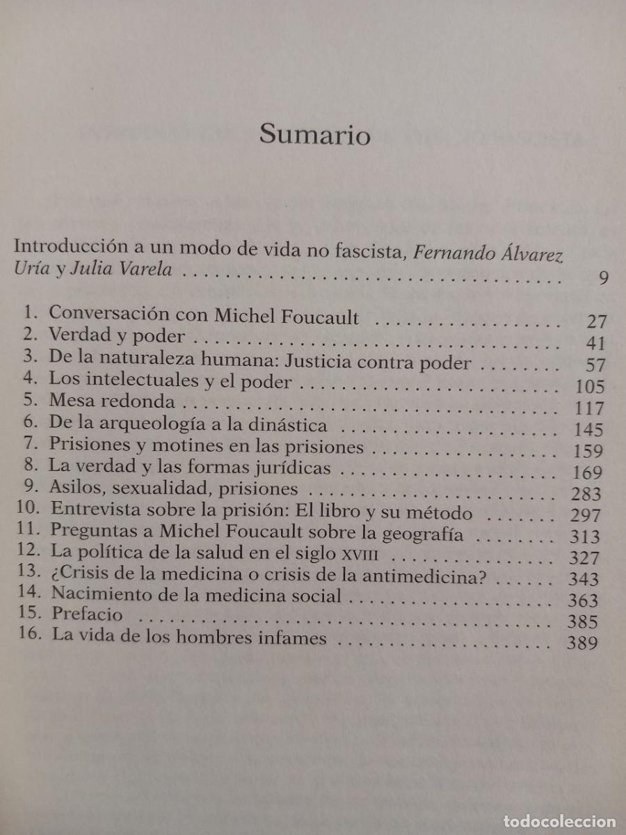Libros: Estrategias de poder. - FOUCAULT, Michel: - Foto 4
