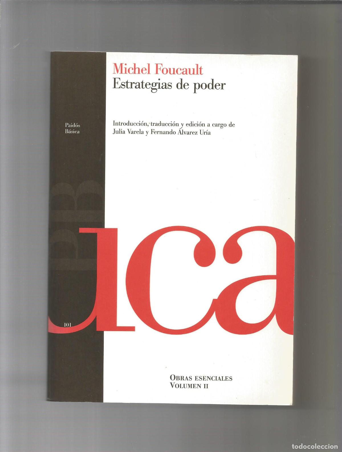 Libros: Estrategias de poder. - FOUCAULT, Michel: - Foto 1