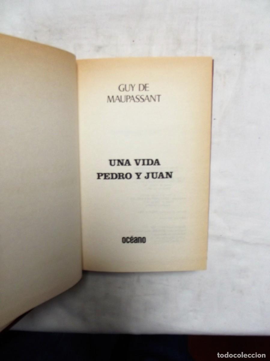 Libros: UNA VIDA PEDRO Y JUAN DE GUY DE MAUPASSANT - Foto 2