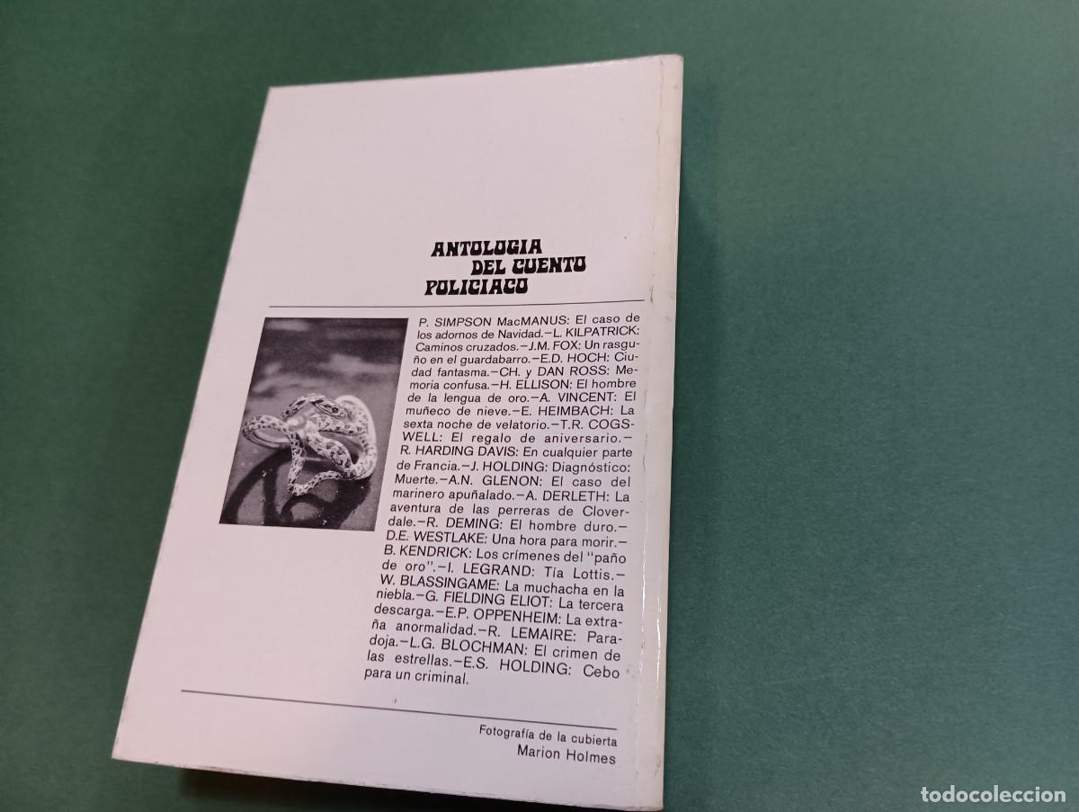 Libros: ANTOLOGIA DEL CUENTO POLICIACO EDITORIAL: Aguilar Ediciones - - Foto 2