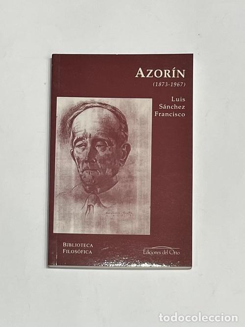 Libros: SANCHEZ FRANCISCO, Luis. - Azor&iacute;n (1873-1967). - Foto 1