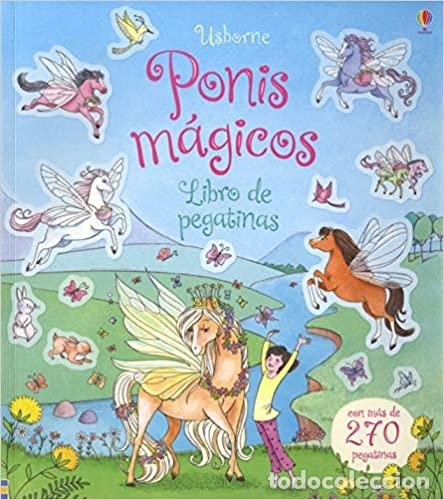 Libros: Ponis M&aacute;gicos. Pegatinas - Lesley Sims - Foto 1
