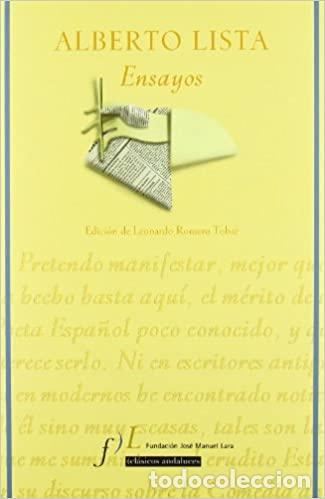 Libros: ENSAYOS DE ALBERTO LISTA - Foto 1