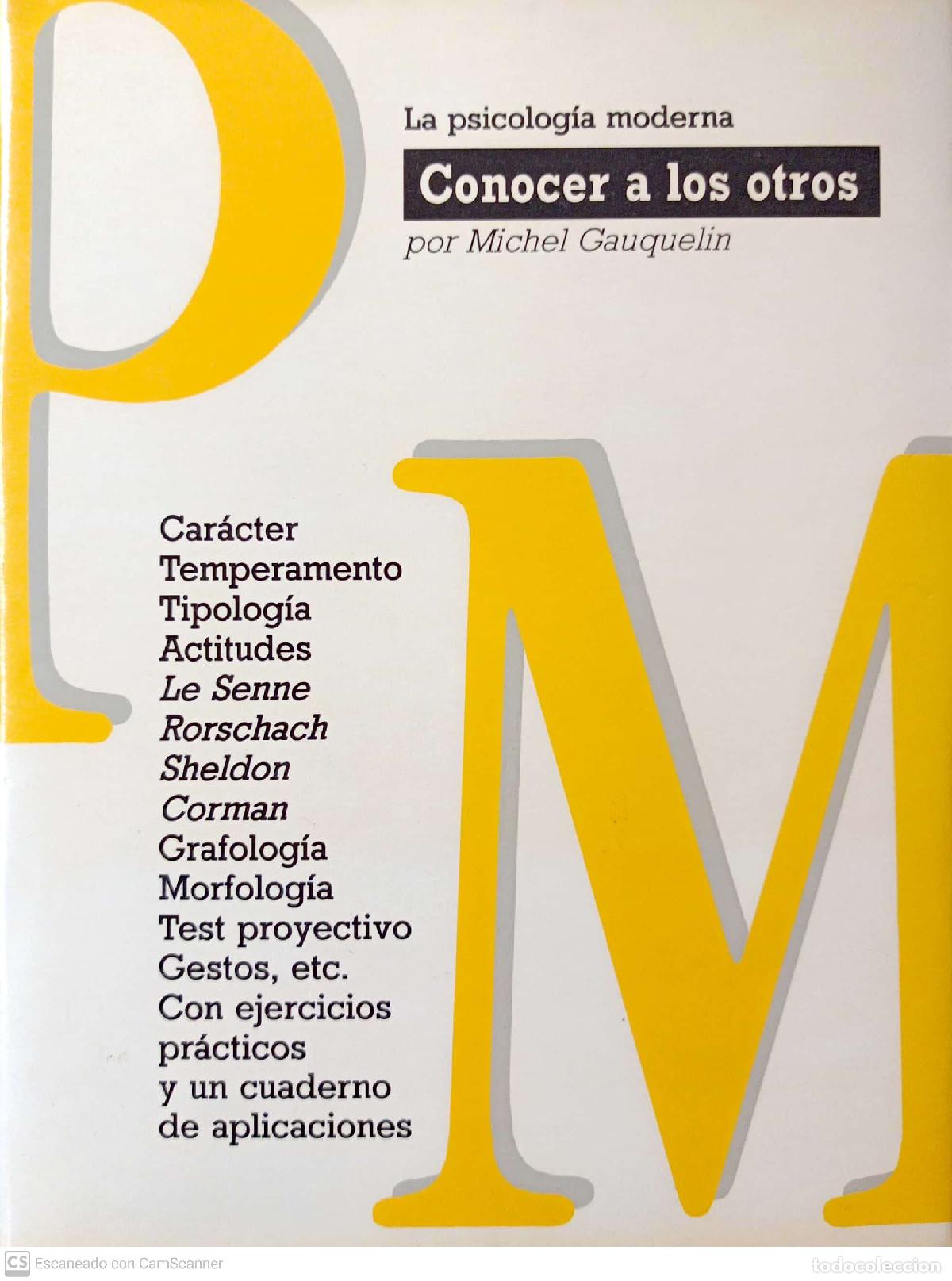 Libros: Conocer a los otros - Michel Gauquelin - Foto 1