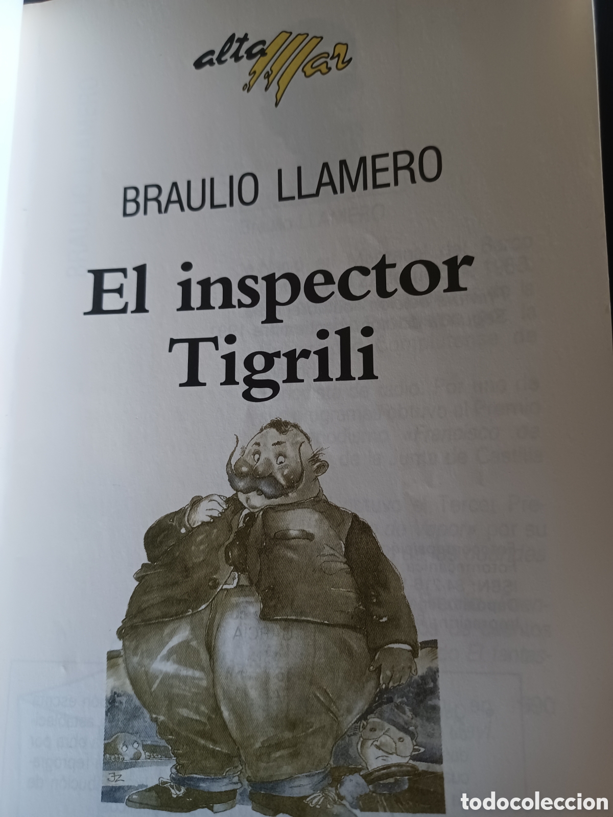 Libros: Barybook 187 El inspector tigrilli Braulio llamero Bru&ntilde;o - Foto 3