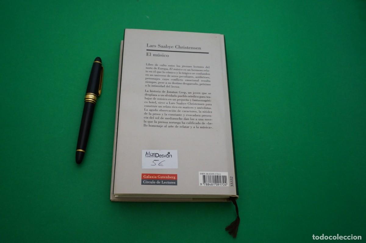Libros: AMF-28C/ EL MUSICO - LARS SAABYE CHRISTENSEN / CIRCULO DE LECTORES - Foto 4